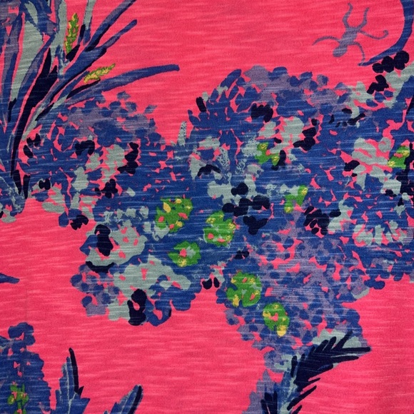 Lilly Pulitzer Surfcrest Swing Dress in Tiki Pink, Out on a Limb Women’s Size S - Picture 4 of 10